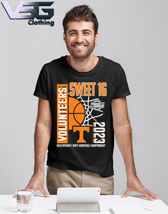 Tennessee Volunteers 2023 NCAA Men's Basketball Tournament March Madness Sweet 16 T-Shirt