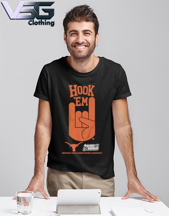 Texas Basketball Hook 'Em Shirt - NCAA 2023 Championship shirt