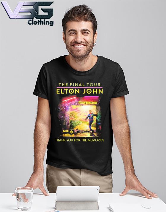 Elton John Farewell Yellow Brick Road T Shirt