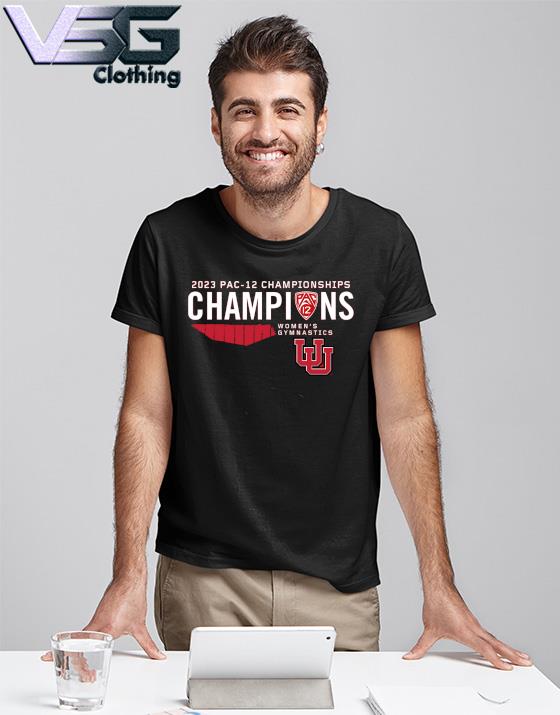 Utah Utes 2023 PAC-12 Women's Gymnastics Conference Tournament Champions T-Shirt