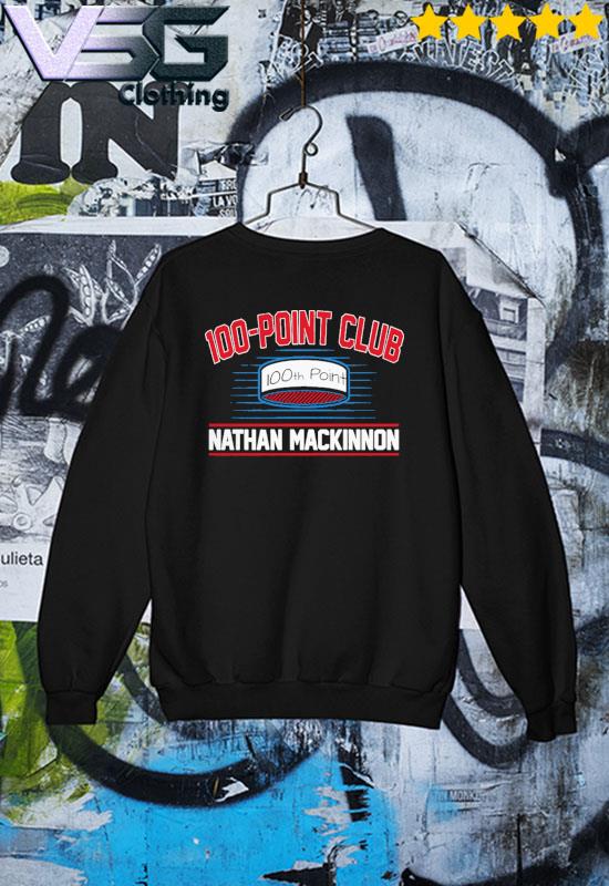 Nathan Mackinnon 100 Point Club T-shirt
