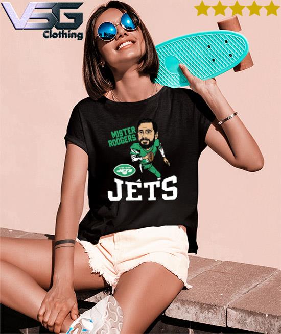 Mister Rodgers Jets Aaron Rodgers New York Jets Caricature Shirt