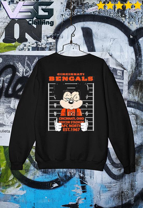 Cincinnati Bengals Mickey Mouse Cincinnati Ohio Paycor Stadium Afc