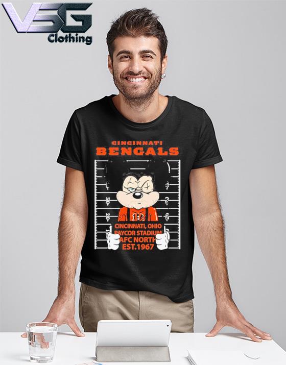 Cincinnati Bengals Mickey Mouse Cincinnati Ohio Paycor Stadium Afc North  Est 1967 Shirt, hoodie, sweater, long sleeve and tank top