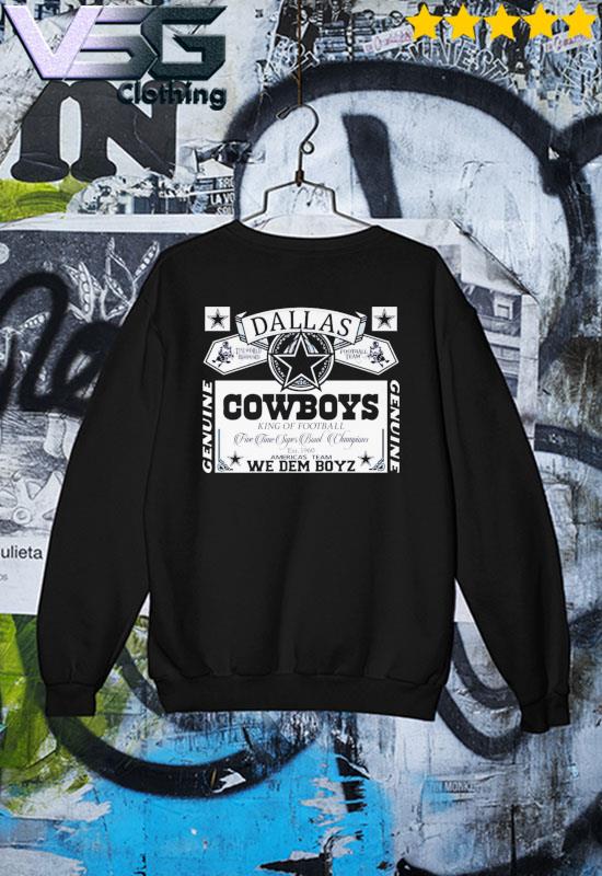 Dallas Cowboys King Of Football We Dem Boyz 2023 Shirt, hoodie