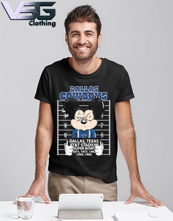 Mickey Mouse Dallas Cowboys shirt, ladies tee, tank top, v neck