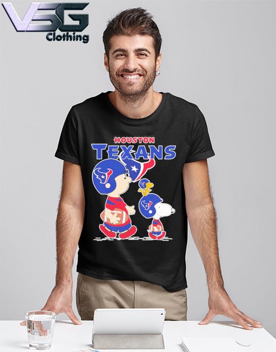 Houston Texans Makes Me Drink Snoopy And Woodstock T-Shirt - T