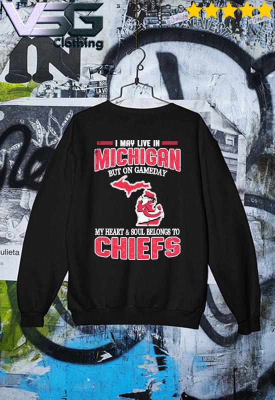 I May Live In Michigan But On Game Day My Heart & Soul Belong To