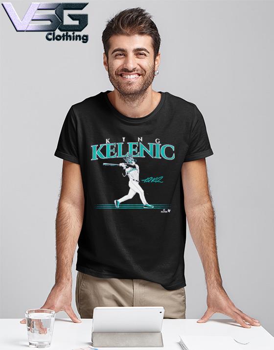 King Jarred Kelenic Seattle Kraken signature Shirt, hoodie, sweater, long  sleeve and tank top
