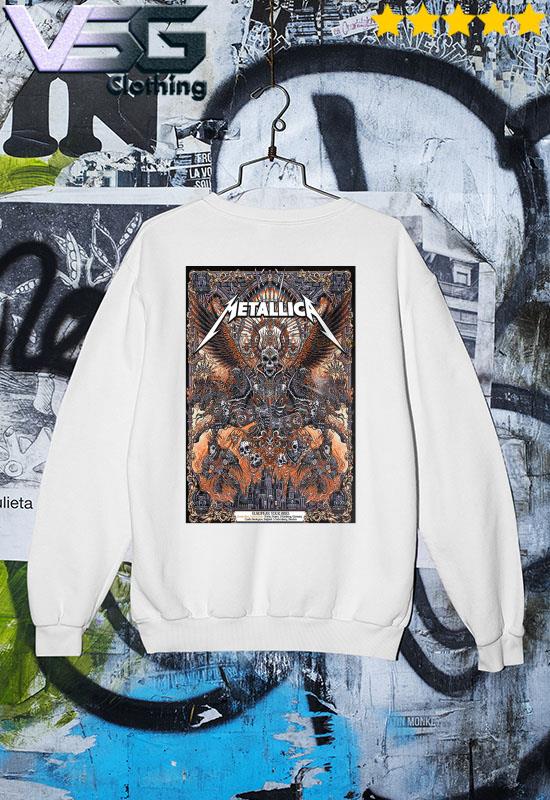 Metallica cheap tour hoodie