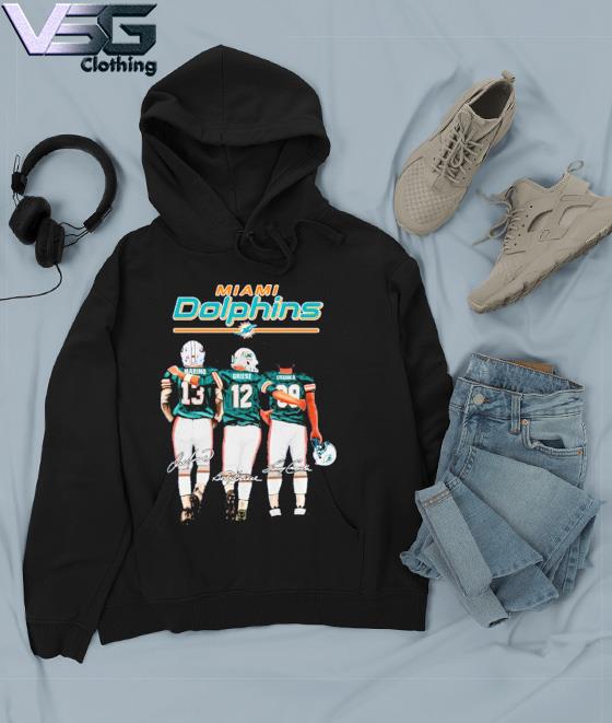 Miami Dolphins Marino Grise And Csonka Signatures Shirt, hoodie, sweater,  long sleeve and tank top