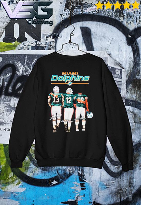 Official Miami Dolphins Marino Griese And Csonka Signatures Shirt, hoodie,  sweater, long sleeve and tank top