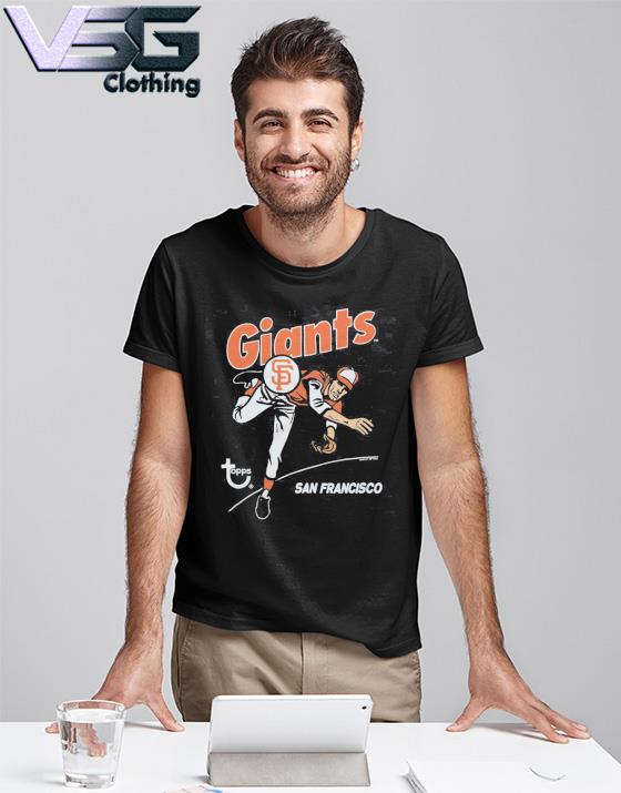 Topps san francisco giants baseball shirt, hoodie, sweater, long