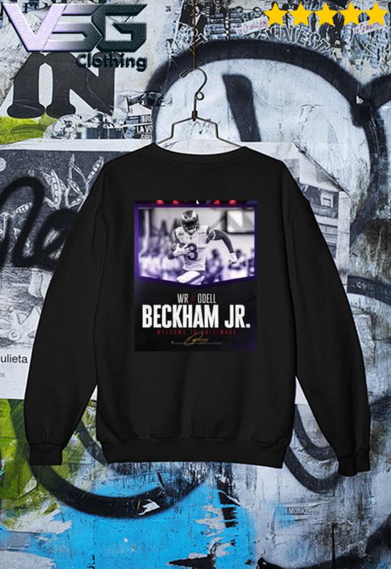 Baltimore Ravens Odell Beckham Jr. Purple Jersey