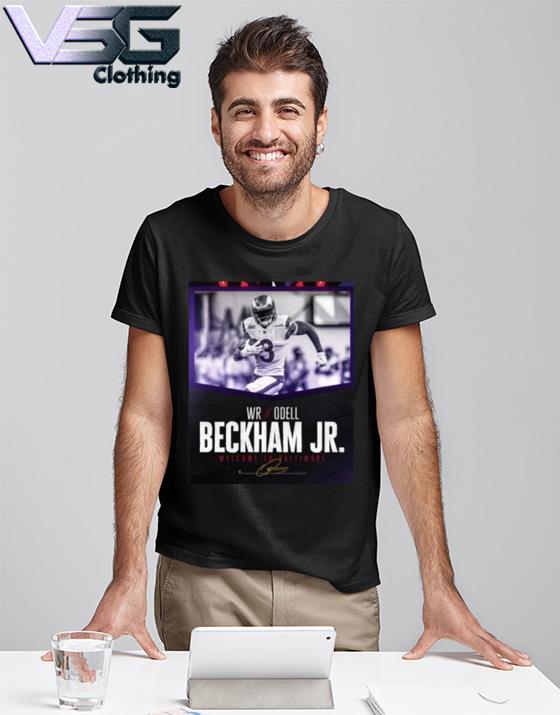 Odell Beckham Jr 3 Baltimore Ravens Shirt - Shibtee Clothing