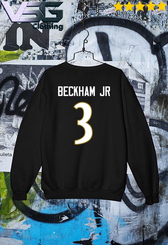 Official odell Beckham Jr 3 Baltimore Ravens shirt, hoodie, sweater, long  sleeve and tank top