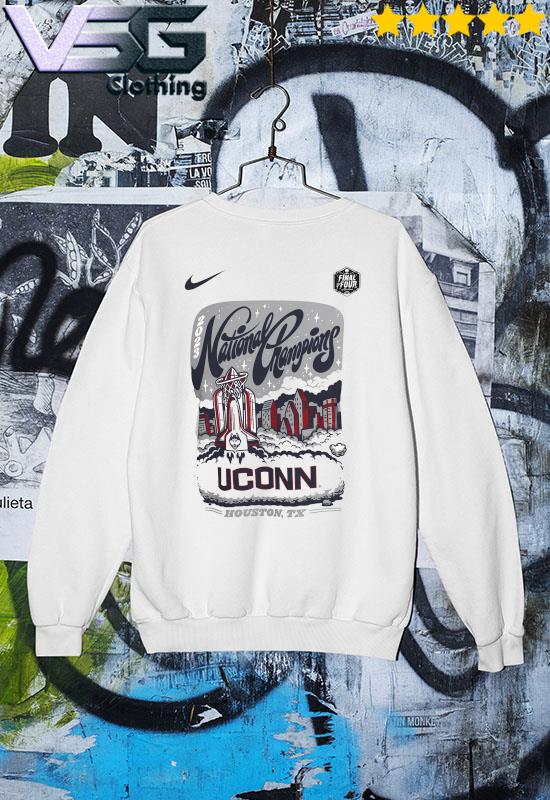 UConn Huskies Nike 2023 NCAA Men's Basketball National Champions Expressive  Long Sleeve T-Shirt - White