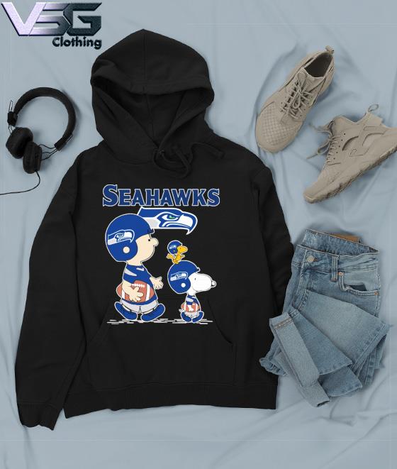 Seattle Seahawks Snoopy plays the Football game T-shirts, hoodie, sweater,  long sleeve and tank top