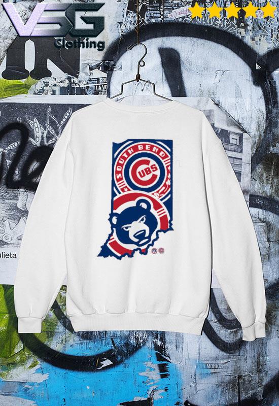 Official South Bend Cubs Men’s State New Era shirt in 2023