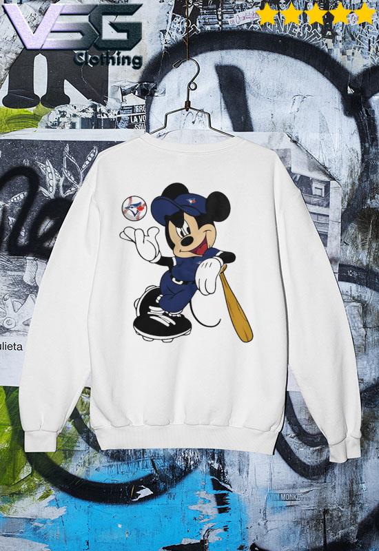 Toronto Blue Jays MLB X Disney Mickey Mouse cartoon shirt, hoodie