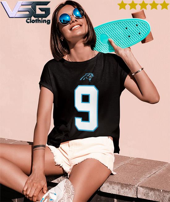 Nike Women's Fashion (NFL Carolina Panthers) T-Shirt in Black, Size: Medium | NKMV00H9D-06A