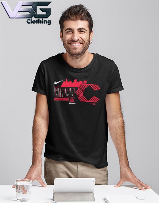 Cincinnati Reds Nike 2023 City Connect Tri-Blend T-Shirt, hoodie