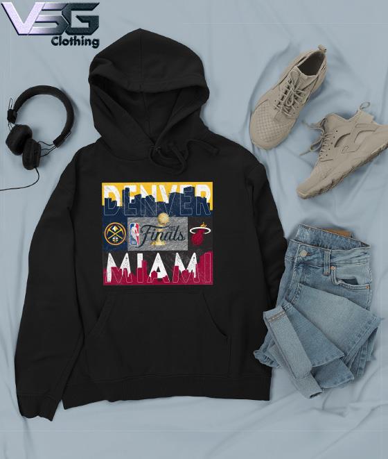 Denver Nuggets Vs. Miami Heat 2023 NBA Finals Matchup Shirt, hoodie,  sweater, long sleeve and tank top