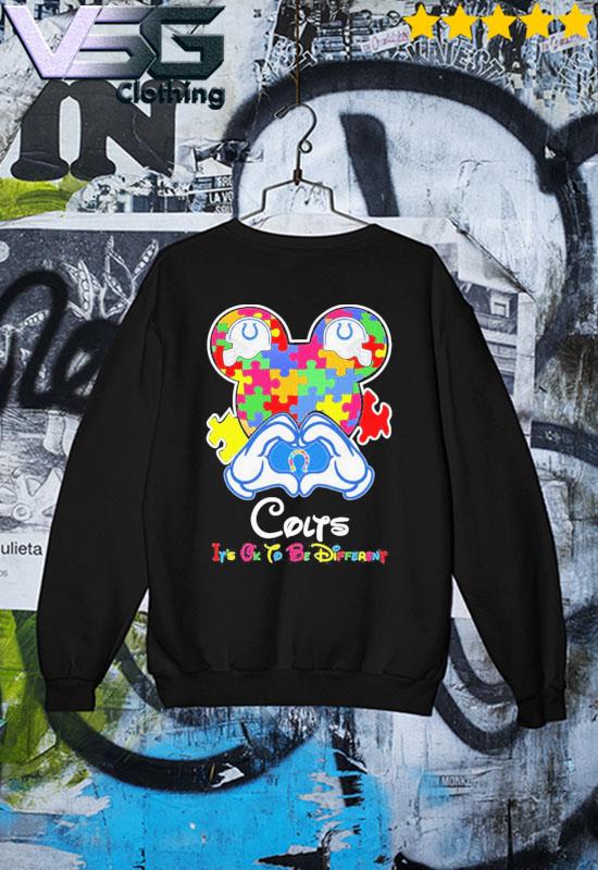 I Love The Colts Mickey Mouse Indianapolis Colts Hoodie 