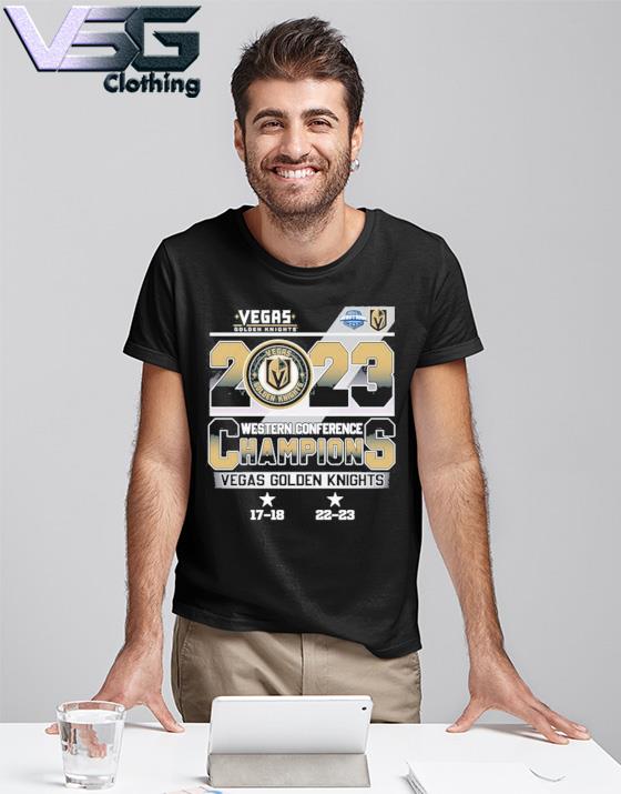 Las Vegas Golden Knights 2x 2018 - 2023 Western conference champions shirt,  hoodie, sweater, long sleeve and tank top