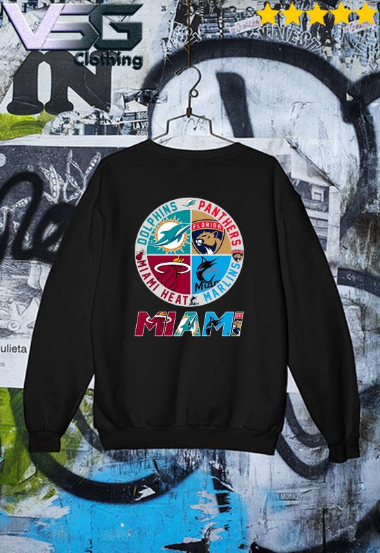 MiamI dolphins heat marlins T-shirt, hoodie, sweater, long sleeve