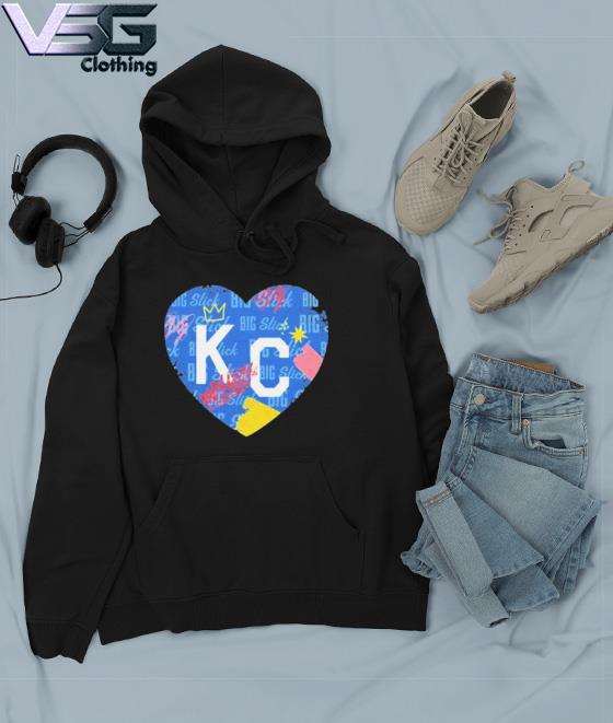 2023 big slick kc heart shirt, hoodie, sweater, long sleeve and tank top