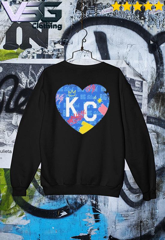 2023 big slick kc heart shirt, hoodie, sweater, long sleeve and tank top