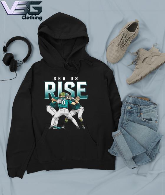 Seattle Mariners Sea us Rise 2023 logo shirt, hoodie, sweater, long sleeve  and tank top