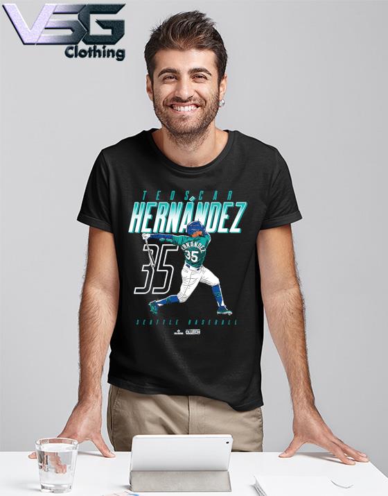 Teoscar Hernandez Swinging Seattle Baseball shirt, hoodie, sweater, long  sleeve and tank top