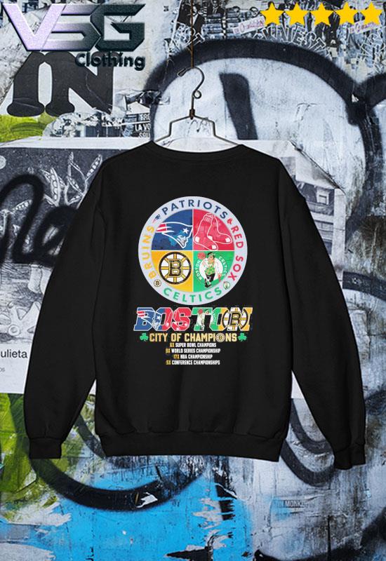 Boston City Of Champions Patriot Red Sox Celtics And Bruins Shirt, hoodie,  sweater, long sleeve and tank top