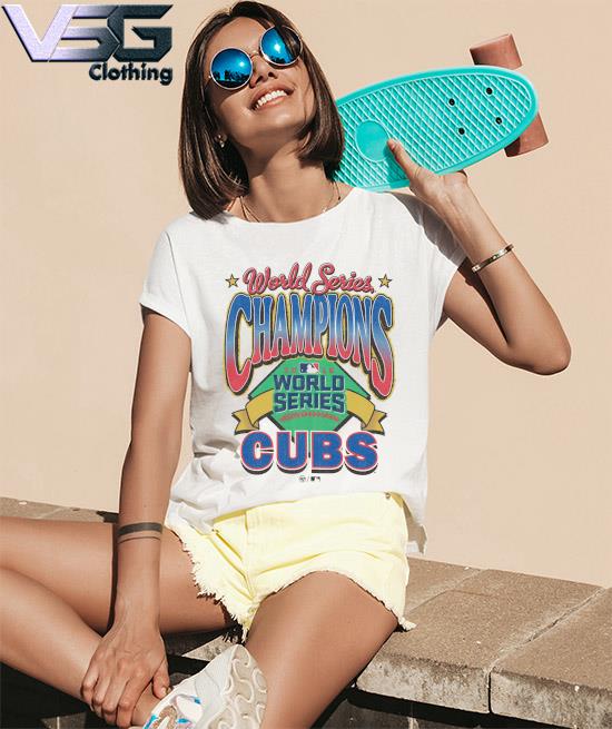 Chicago Cubs World Series Champs Women's T-Shirt