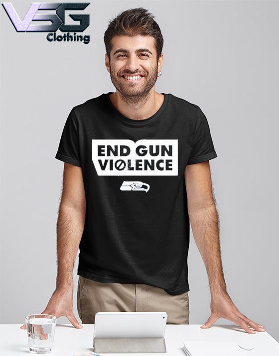 End Gun Violence Seattle Seahawks Tee Shirt, hoodie, sweater, long sleeve  and tank top