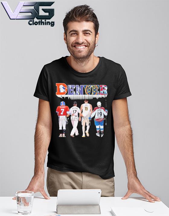 Live Well Laugh Often Love The Denver Broncos T-Shirt - T-shirts