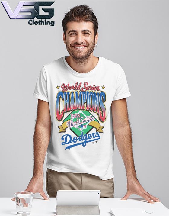 Vintage Los Angeles Dodgers 1988 World Series T Shirt Tee Made 