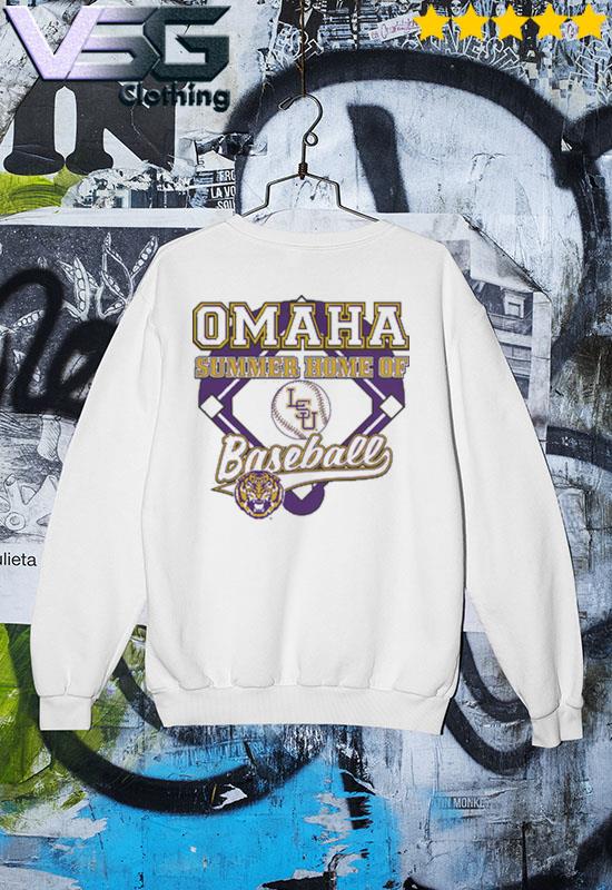 LSU Tigers Baseball Summer Home Omaha Garment Dyed Summer Home of