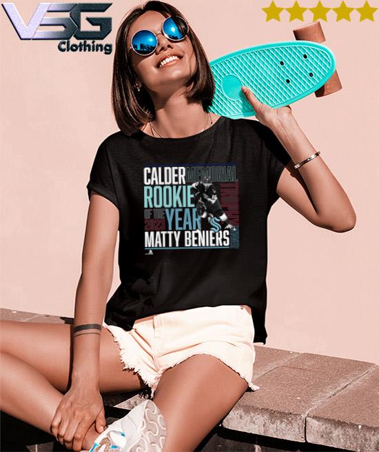 Official seattle Kraken Matty Beniers Shirt, hoodie, sweatshirt for men and  women