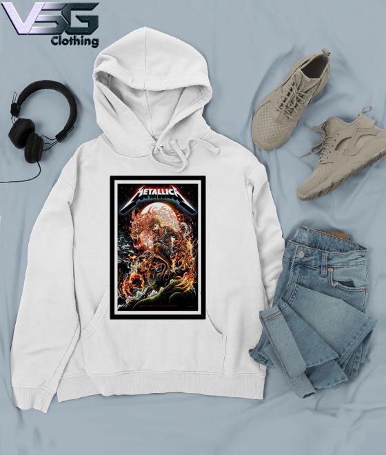 Metallica 2024 tour hoodie