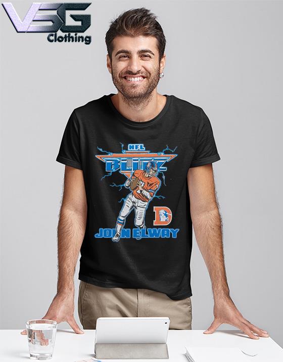 Nfl Blitz Denver Broncos John Elway Shirt - Shibtee Clothing