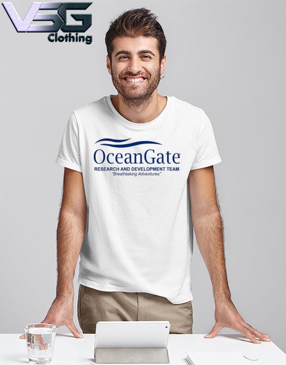 4ocean Logo T - Shirt Unisex Blue Large