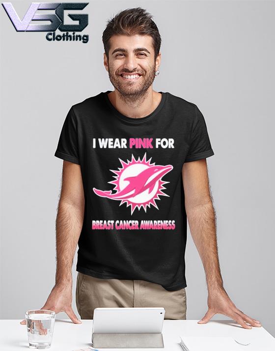 Miami dolphins pink clearance shirt