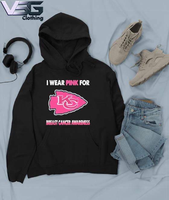 Official kansas City Chiefs I Wear Pink For Breast Cancer Awareness Shirt,  hoodie, sweater, long sleeve and tank top