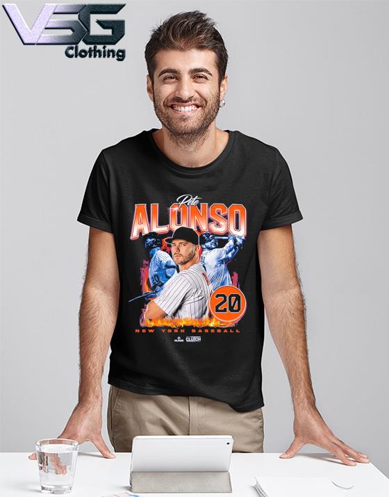  Pete Alonso 3/4 Sleeve T-Shirt (Baseball Tee, X-Small,  Royal/Ash) - Pete Alonso New York Vintage : Sports & Outdoors