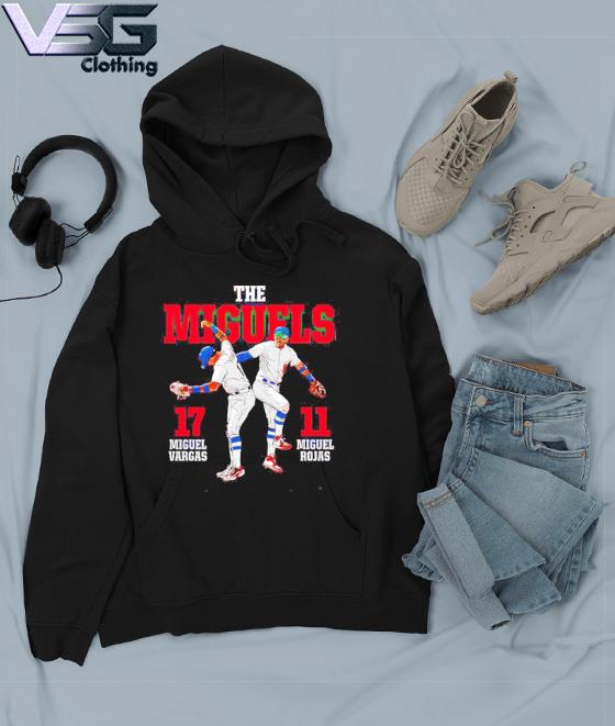 Los Angeles Dodgers the Miguels Miguel Vargas and Miguel Rojas shirt,  hoodie, sweater, long sleeve and tank top