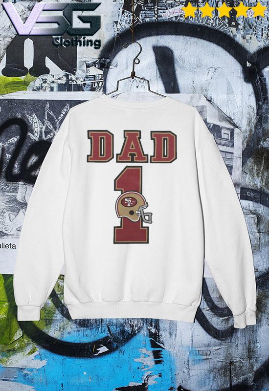 San Francisco 49ers best dad ever America Flag shirt, hoodie, sweater