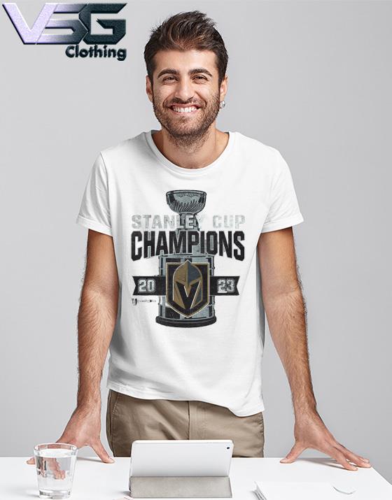 Men's Fanatics Branded Black Vegas Golden Knights 2023 Stanley Cup  Champions In Charge T-Shirt 